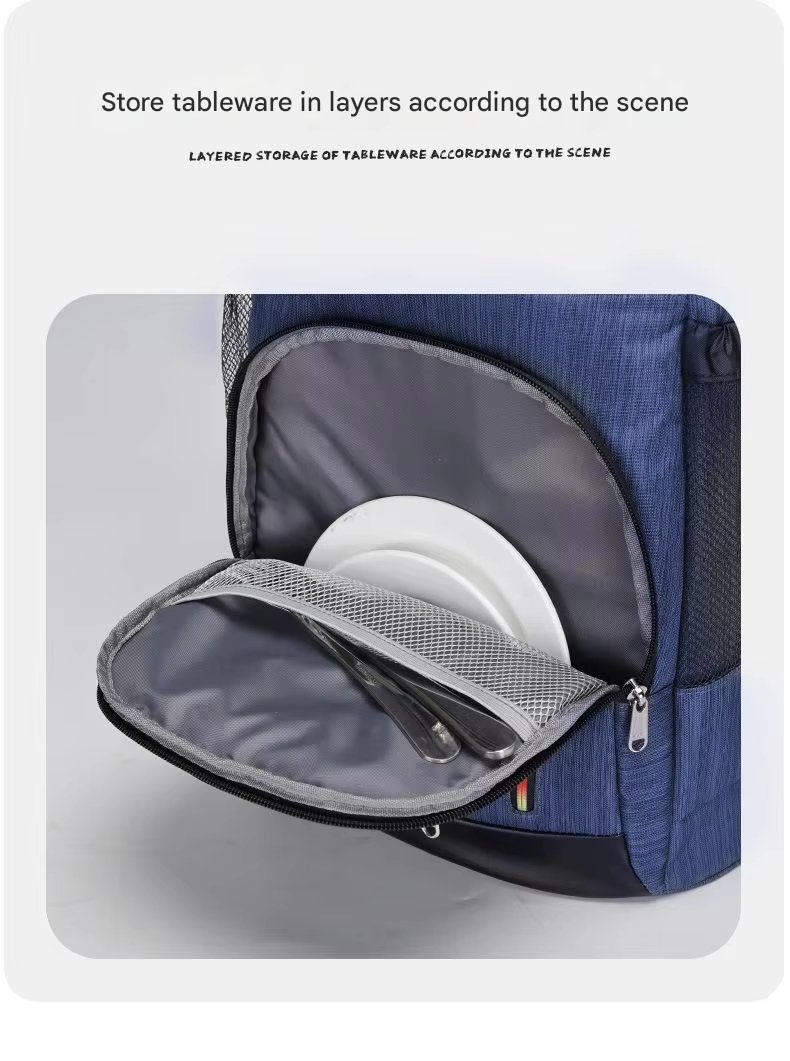 Leakproof Can Camping Hiking Picnic Backpack Waterproof Food Delivery Wine Thermal Ice Pack Insulated Lunch Cooler Bag - product detail