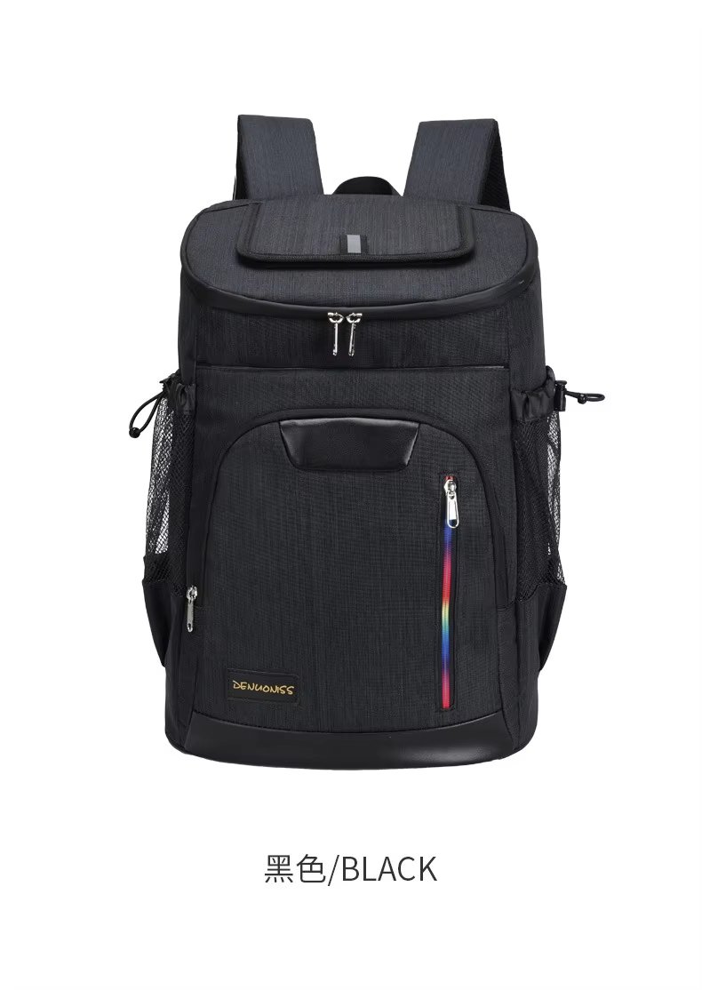Leakproof Can Camping Hiking Picnic Backpack Waterproof Food Delivery Wine Thermal Ice Pack Insulated Lunch Cooler Bag - product detail