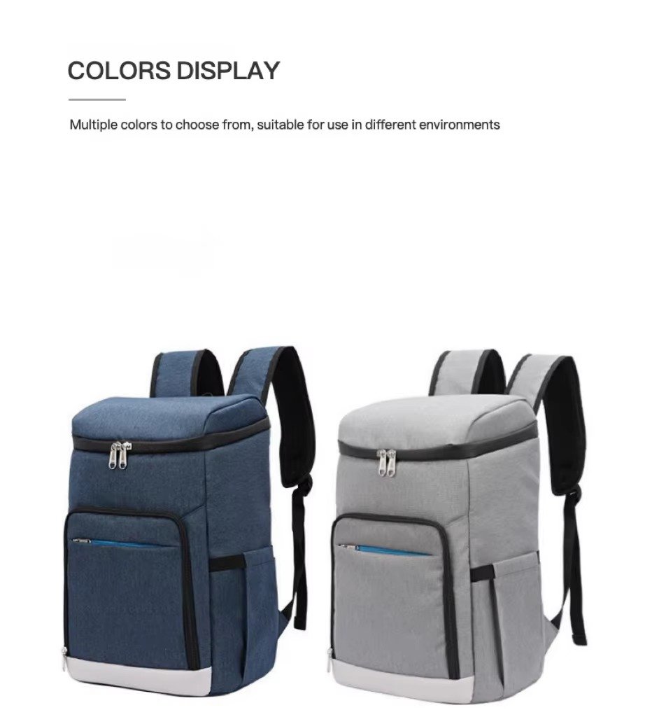 Dual-Compartment Insulated Cooler Backpack for Travel and Camping product detail