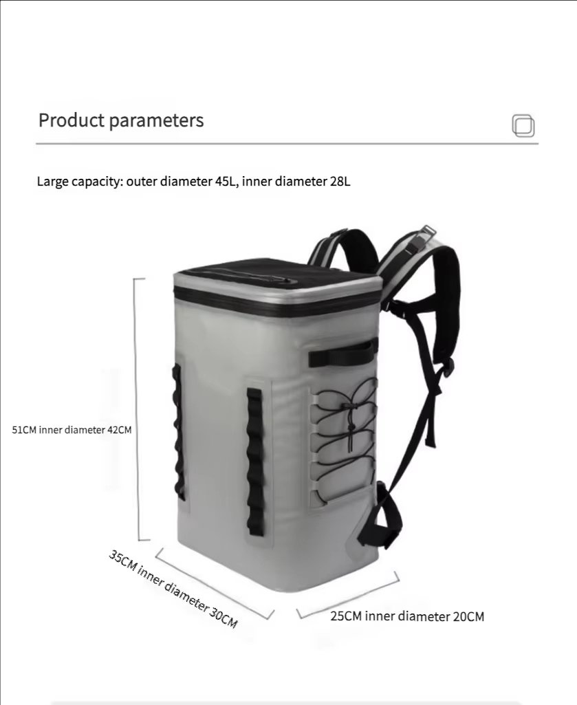 Custom Kids Thermal Insulation Lunch Bag Aluminum Foil Reusable Picnic Ice Cooler with Shoulder Strap - product detail