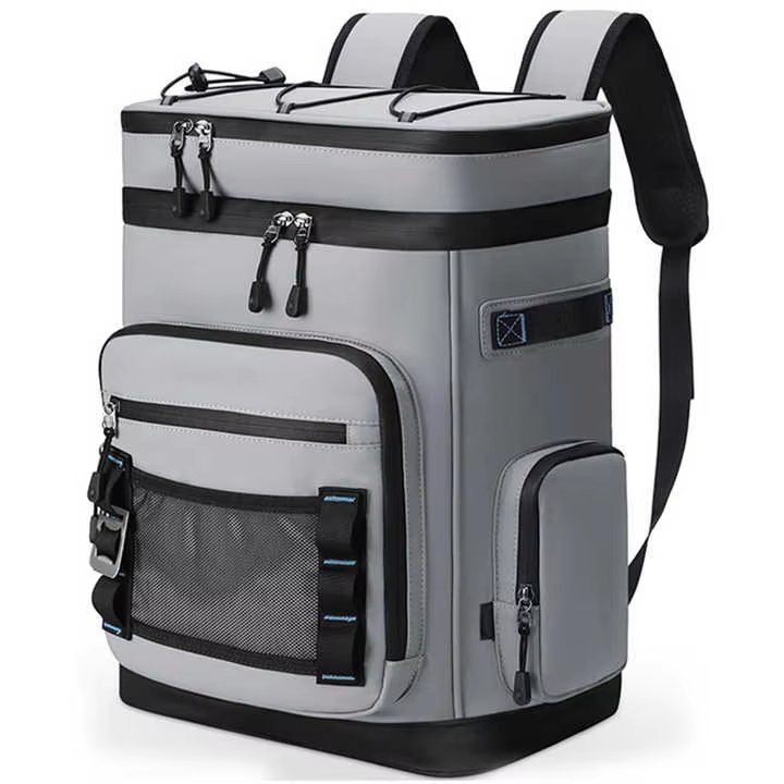 Collapsible Square Insulated Handheld Thermal Lunch Tote Bag Custom Printing Large Capacity Cooler Box - product detail