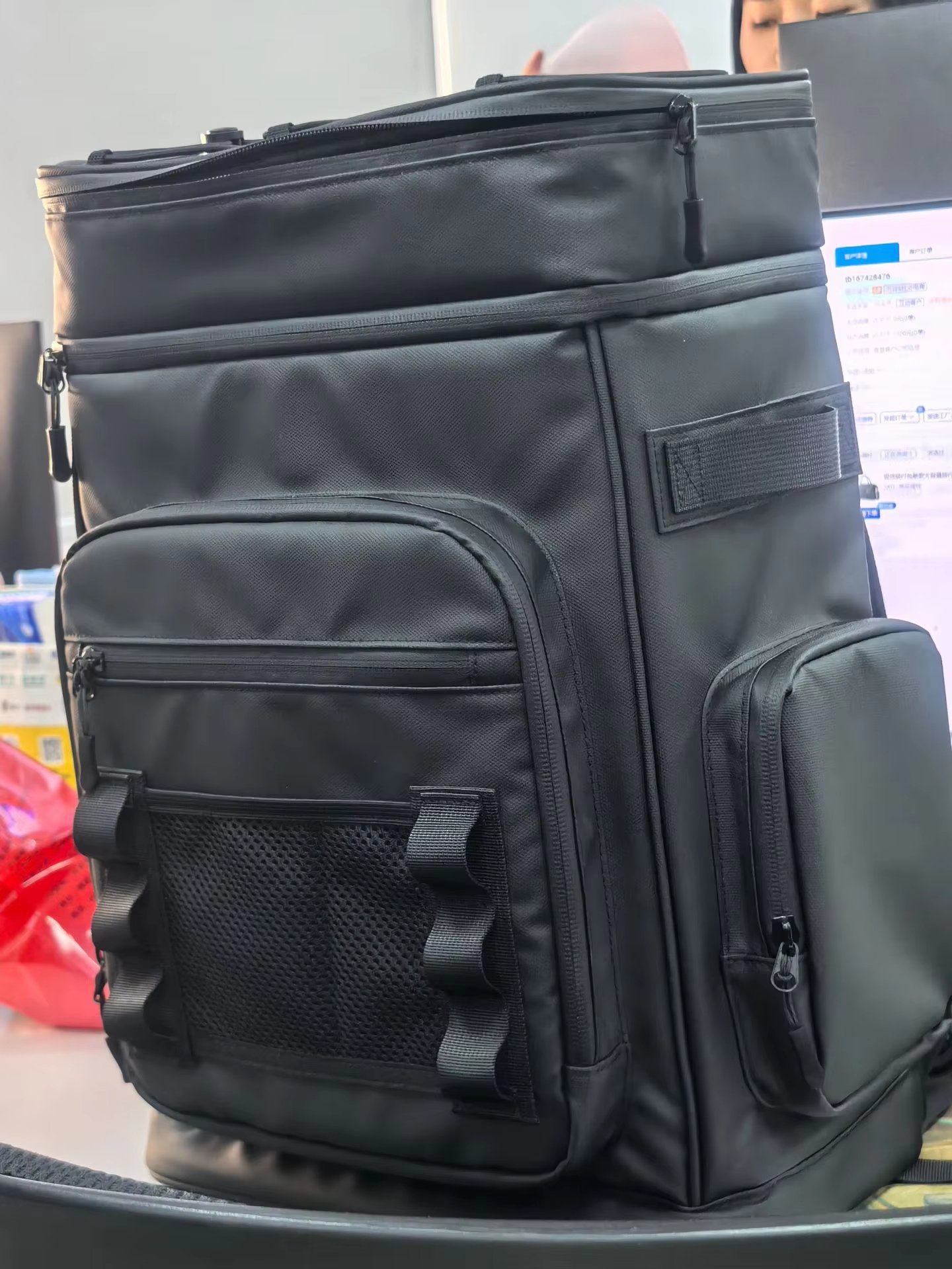 Collapsible Square Insulated Handheld Thermal Lunch Tote Bag Custom Printing Large Capacity Cooler Box - product detail