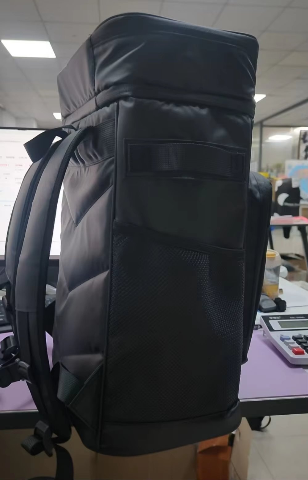 Collapsible Square Insulated Handheld Thermal Lunch Tote Bag Custom Printing Large Capacity Cooler Box - product detail