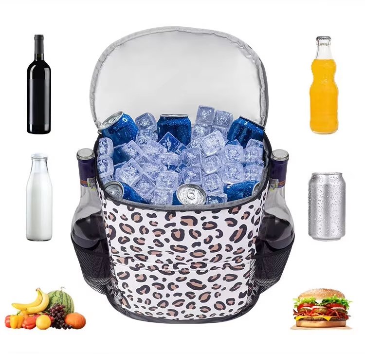 Oxford Leakproof Lunch Beach Cooler Backpack Double Shoulder Portable Waterproof Insulated Picnic Thermal Bag - product detail
