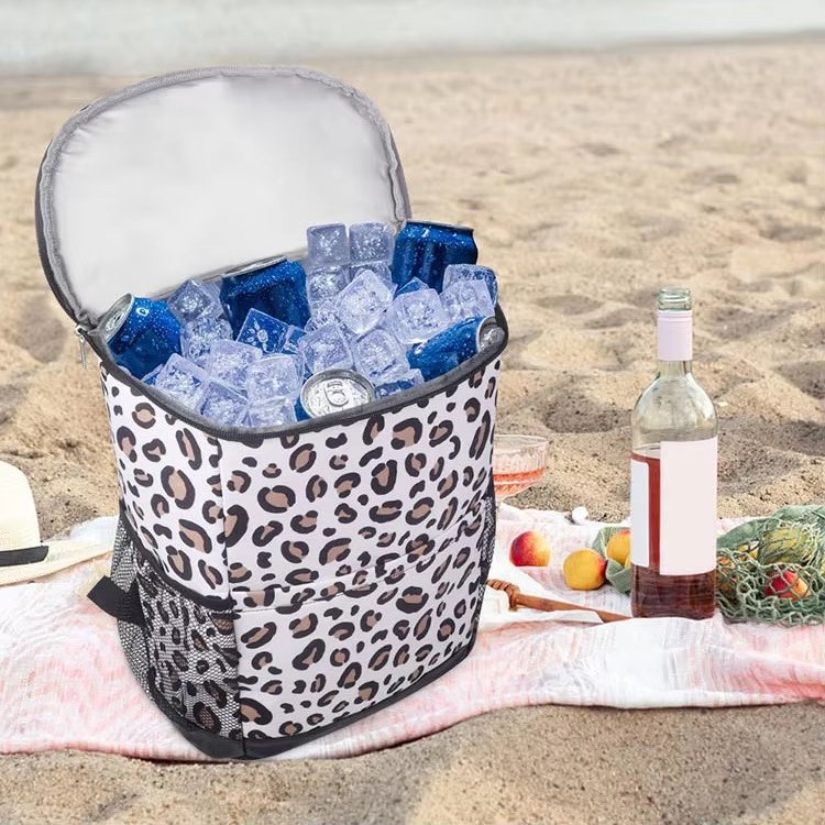 Oxford Leakproof Lunch Beach Cooler Backpack Double Shoulder Portable Waterproof Insulated Picnic Thermal Bag - product detail