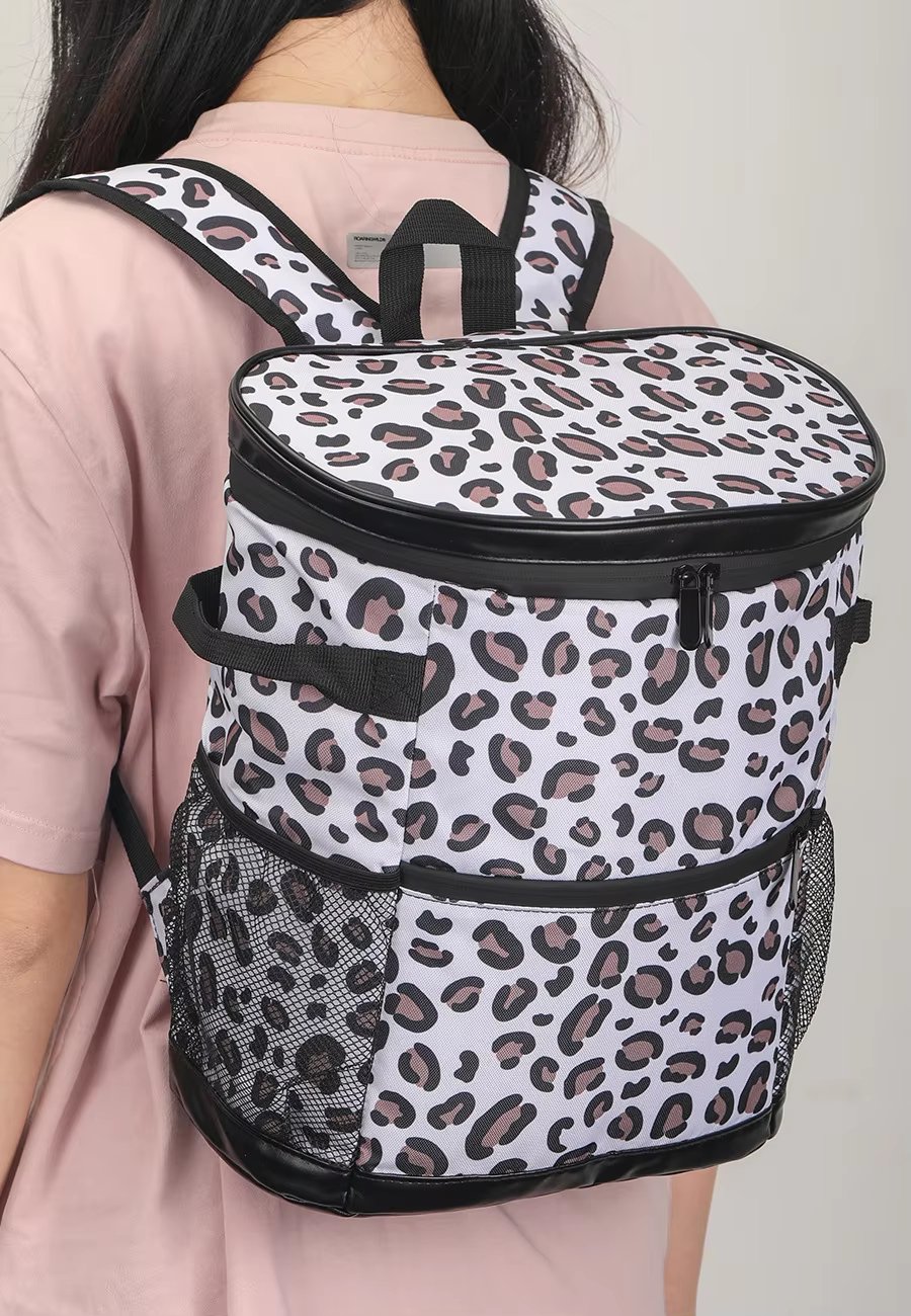 Oxford Leakproof Lunch Beach Cooler Backpack Double Shoulder Portable Waterproof Insulated Picnic Thermal Bag - product detail
