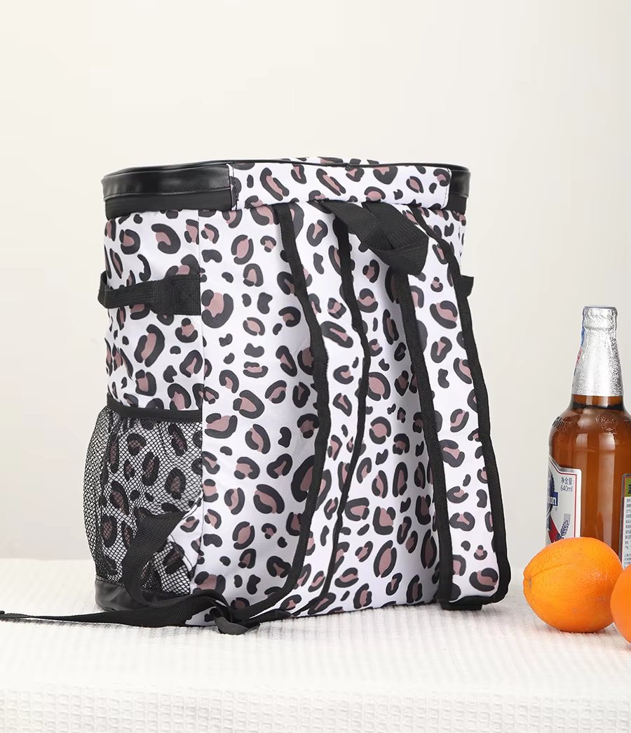 Oxford Leakproof Lunch Beach Cooler Backpack Double Shoulder Portable Waterproof Insulated Picnic Thermal Bag - product detail