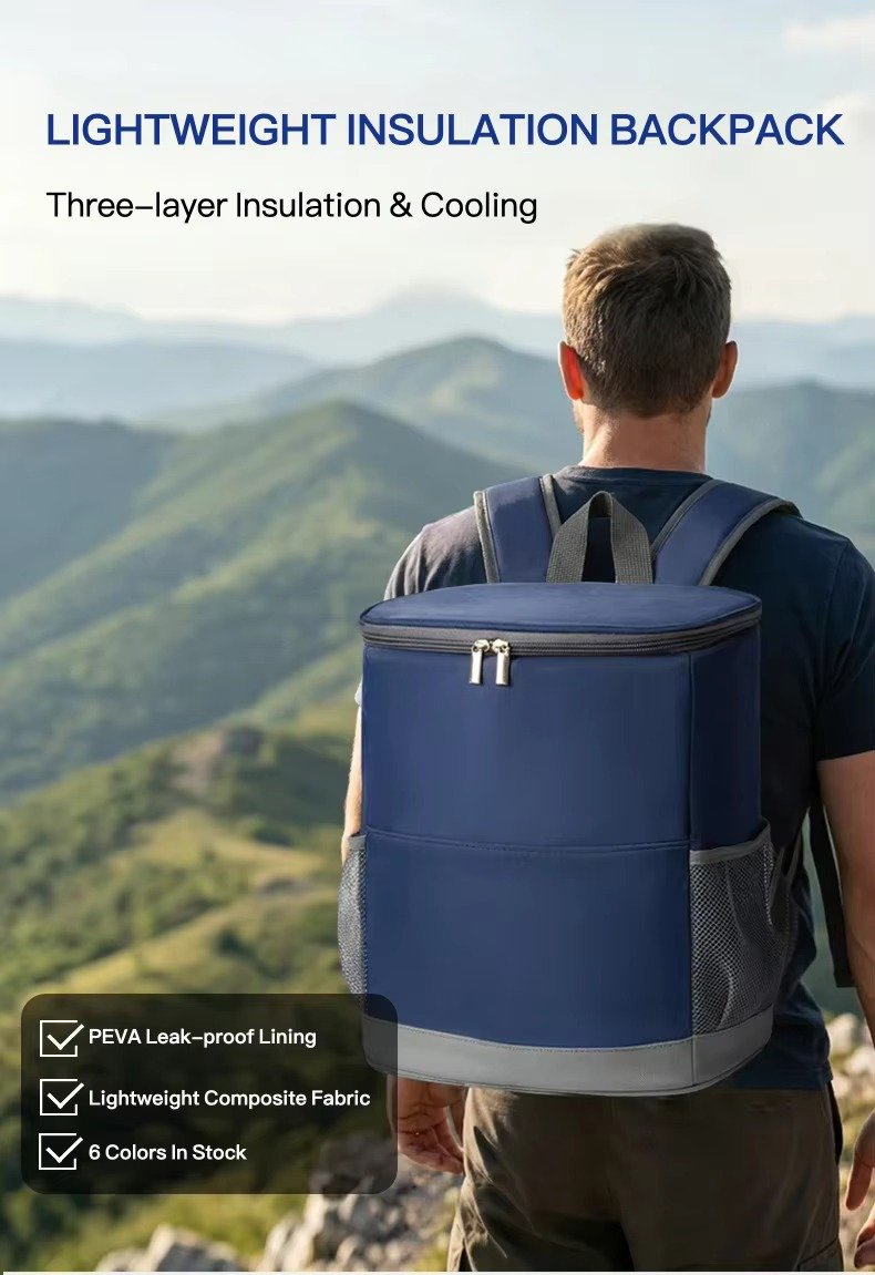 Long-Lasting Insulated Cooler Backpack, Lightweight and Leakproof product detail