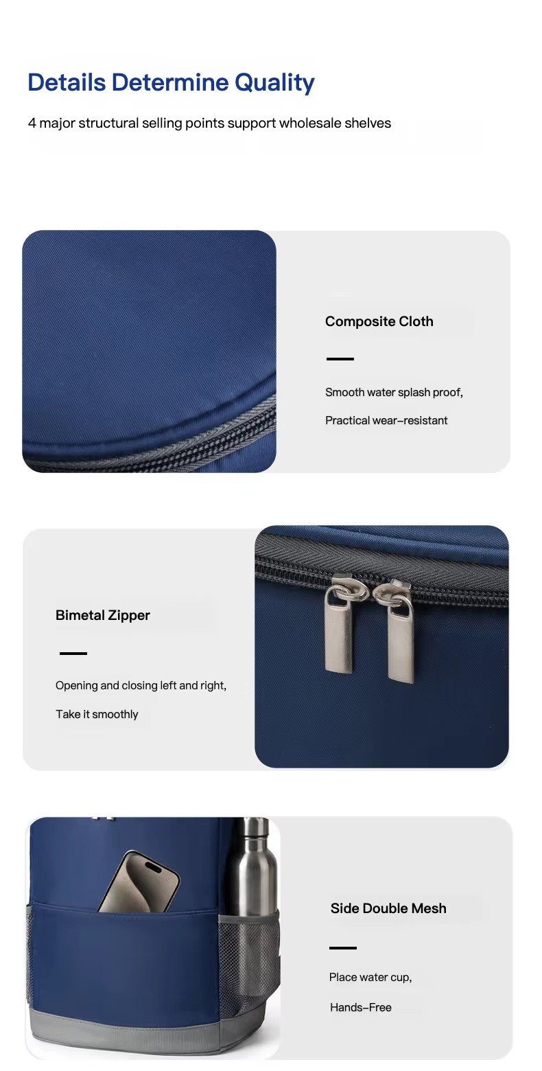 Long-Lasting Insulated Cooler Backpack, Lightweight and Leakproof product detail