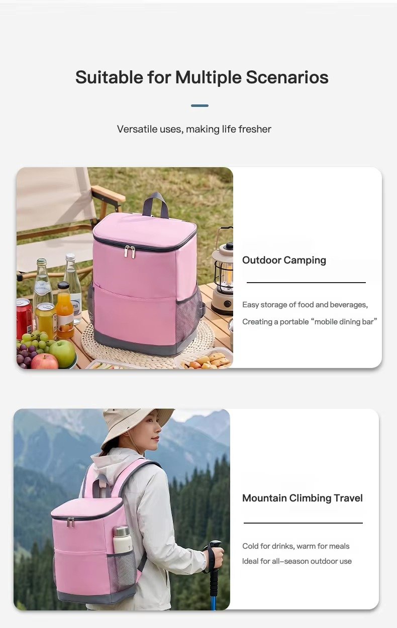 Long-Lasting Insulated Cooler Backpack, Lightweight and Leakproof product detail