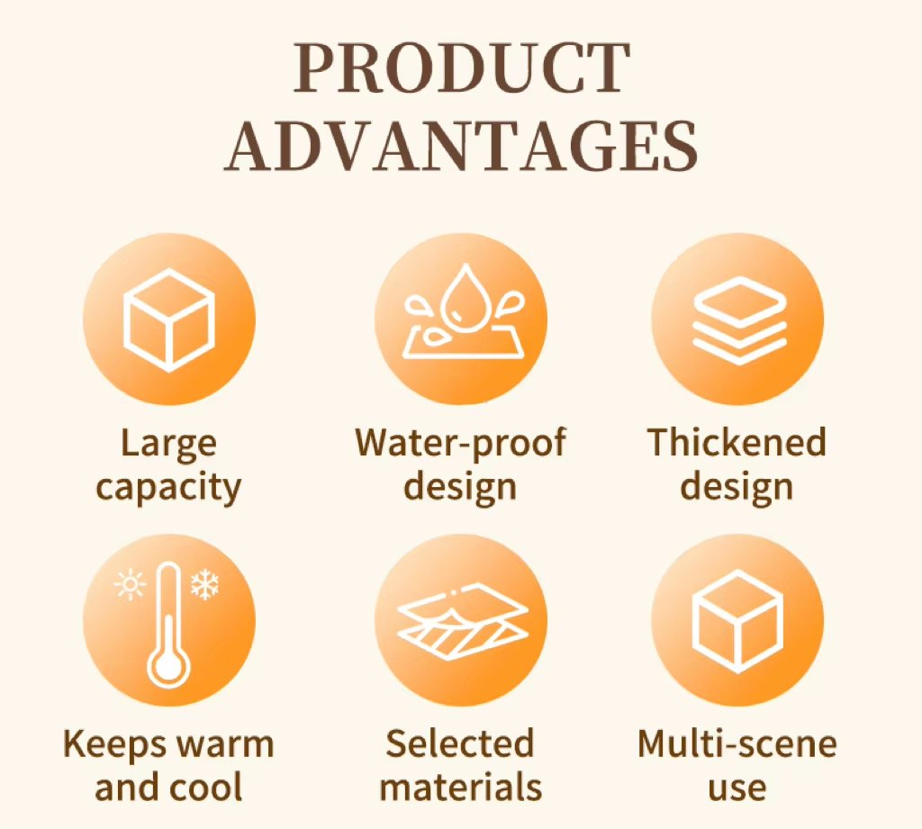 Large 20L TPU Waterproof Food Thermal Bags Leak Proof Insulated Soft Ice Cooler Backpack for Picnic Camping - product detail
