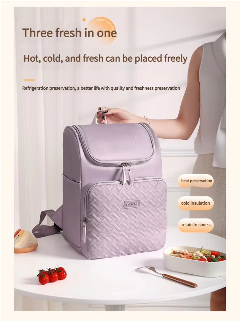 Large 20L TPU Waterproof Food Thermal Bags Leak Proof Insulated Soft Ice Cooler Backpack for Picnic Camping - product detail