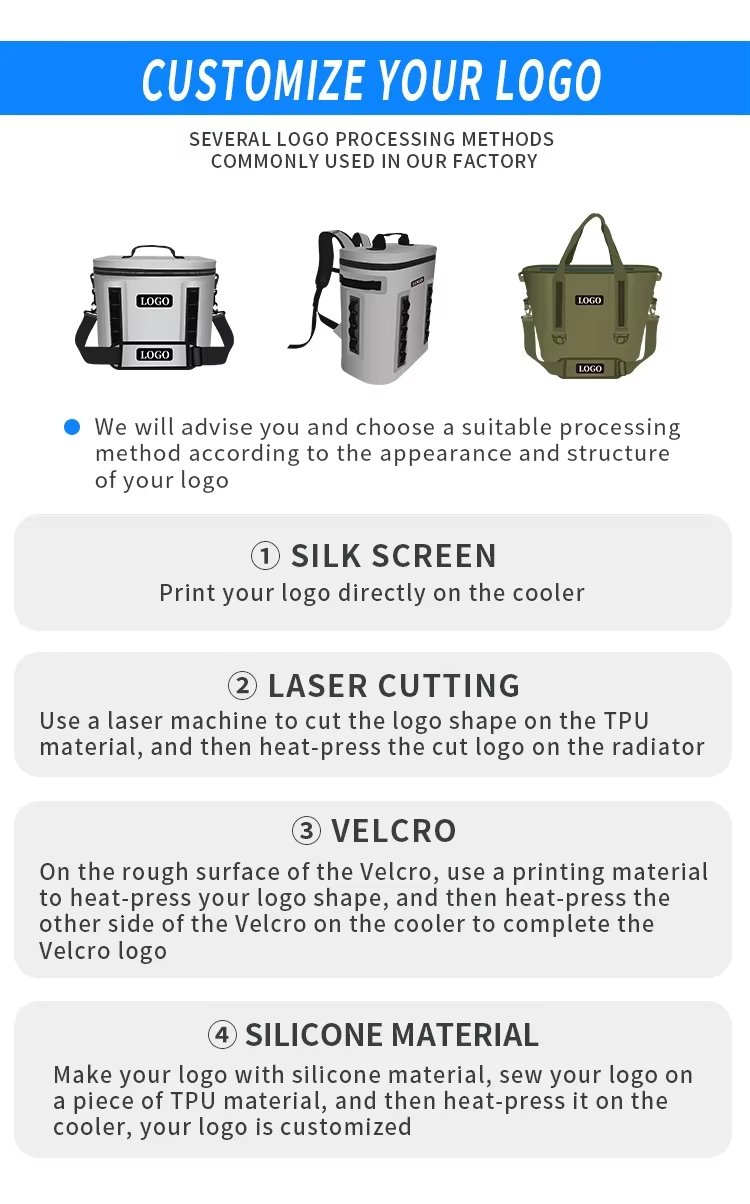 Custom Large Lunch Cooler Bag for Work Double Deck Leakproof Insulated Soft for Oxford Cloth Bags - product detail