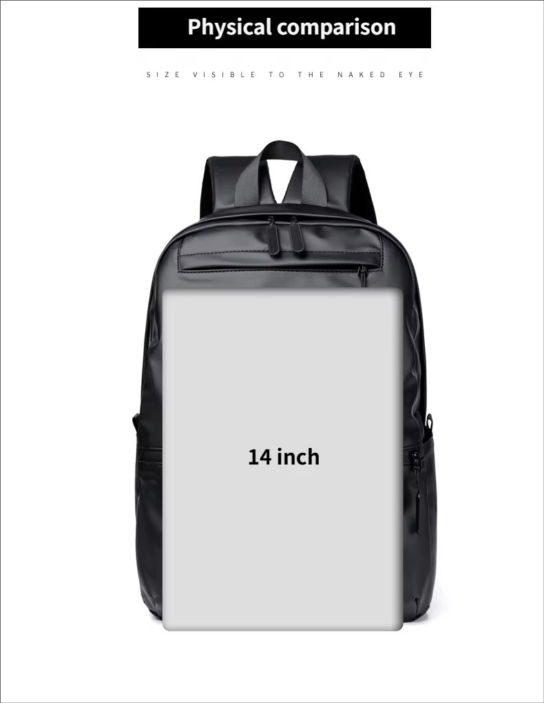 Water-Resistant Lightweight Modern Business Travel Oxford Laptop Backpack product detail