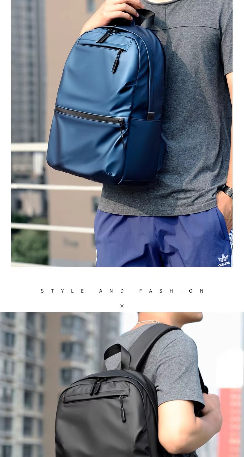 Water-Resistant Lightweight Modern Business Travel Oxford Laptop Backpack product detail