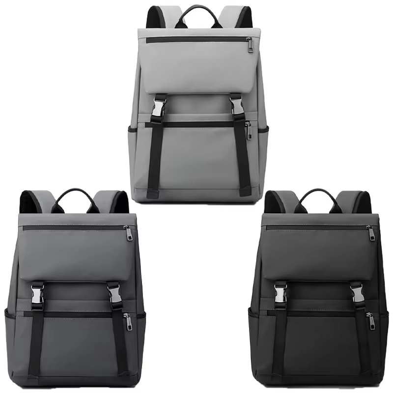 Water-Resistant USB Vintage Business Travel Oxford Laptop Backpack product detail
