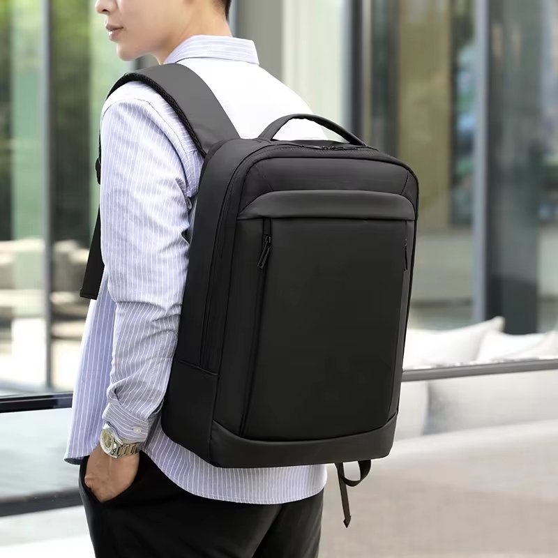 Anti-Theft Water-Resistant USB Vintage School Oxford Laptop Backpack product detail