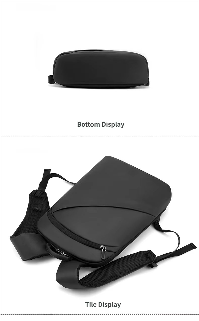 Water-Resistant Lightweight Slim Business School Oxford Laptop Backpack product detail