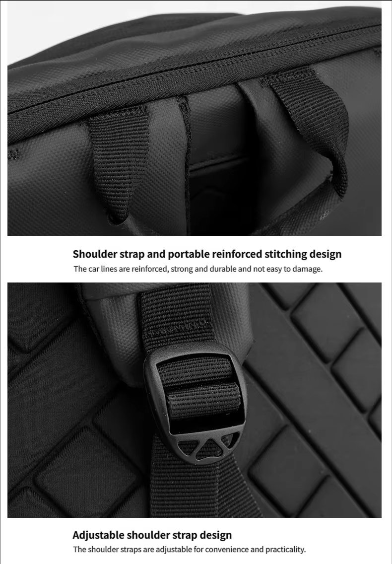 Water-Resistant Lightweight Slim Business School Oxford Laptop Backpack product detail