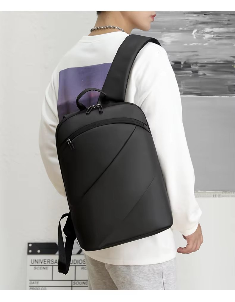Water-Resistant Lightweight Slim Business School Oxford Laptop Backpack product detail