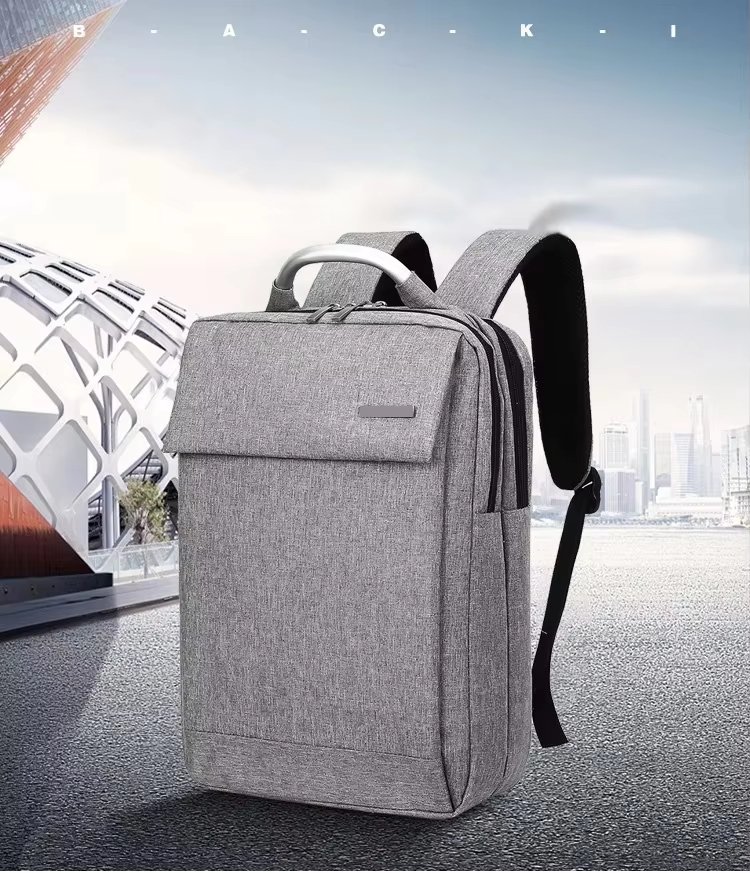 USB Vintage Business Travel Casual Oxford Laptop Backpack product detail