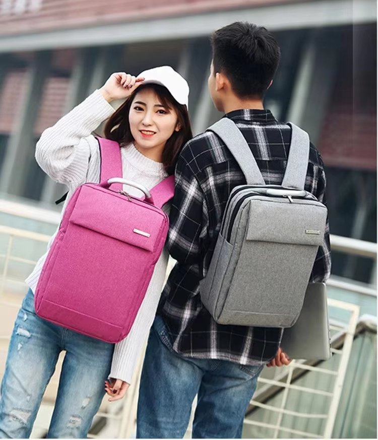 USB Vintage Business Travel Casual Oxford Laptop Backpack product detail