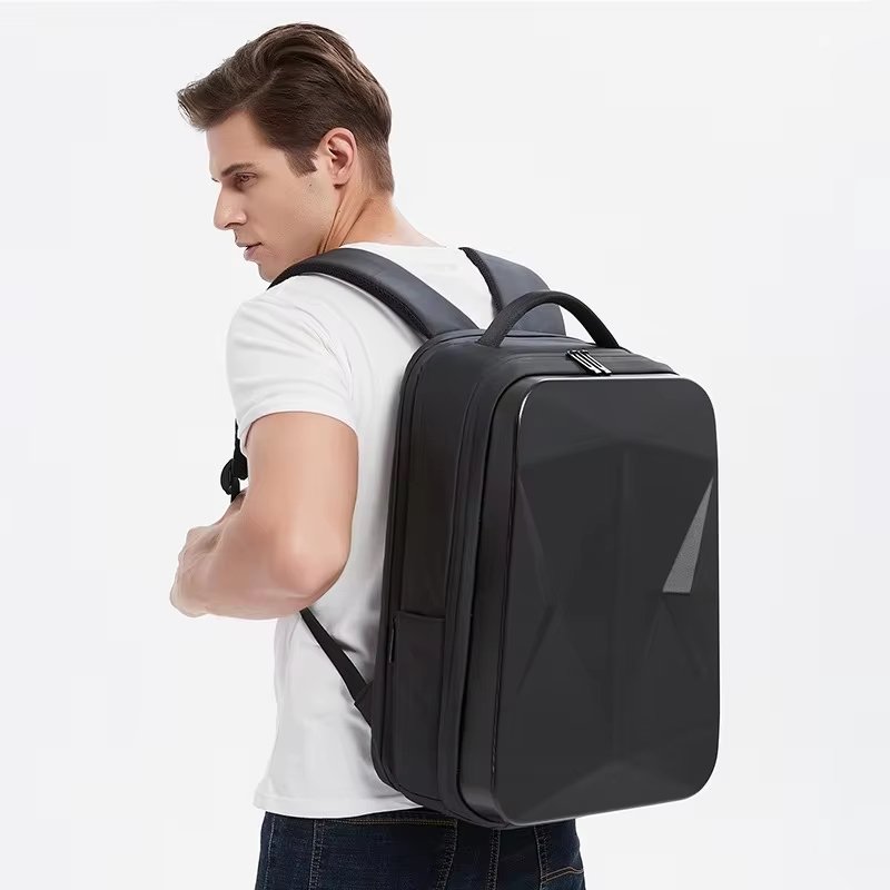 Anti-Theft Water-Resistant USB Modern Business ABS Laptop Backpack product detail