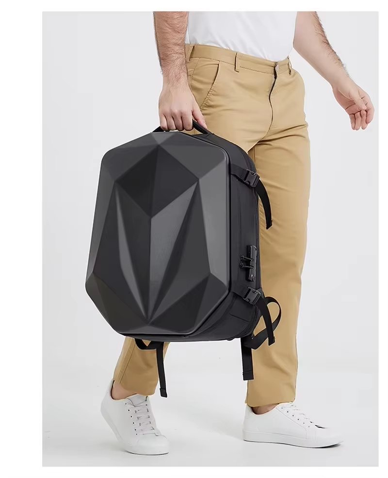 Anti-Theft Large Capacity Expandable USB Modern ABS Laptop Backpack product detail