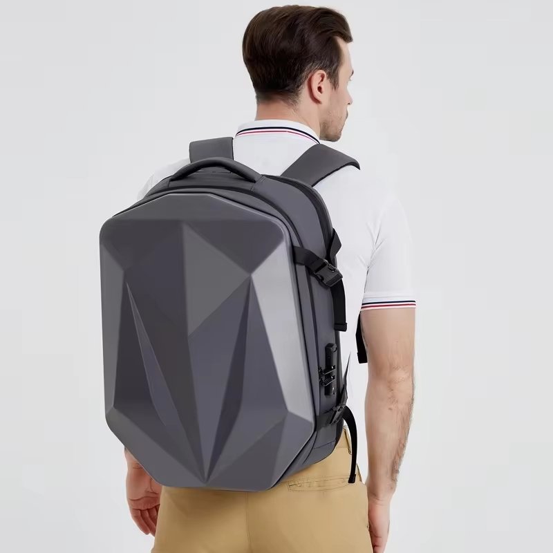 Anti-Theft Large Capacity Expandable USB Modern ABS Laptop Backpack product detail