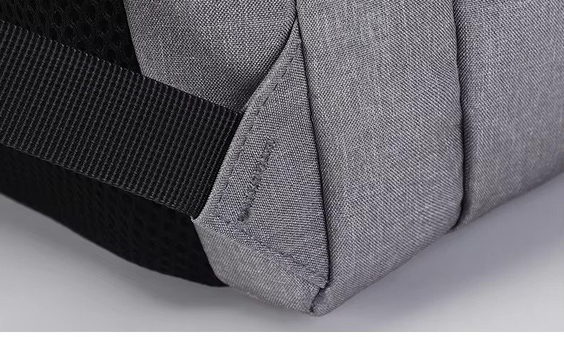 Custom Lightweight Waterproof Oxford Business Laptop Backpack with USB Large Capacity Portable College Student School Travel Bag detail image