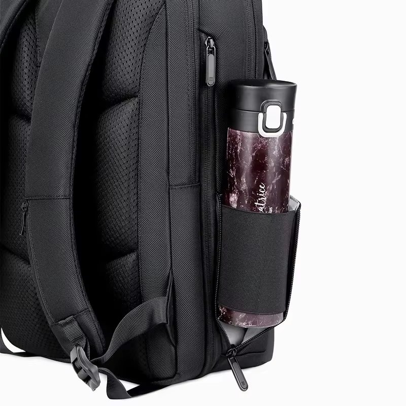 Water-Resistant USB Modern Outdoor Casual Polyester Laptop Backpack product detail