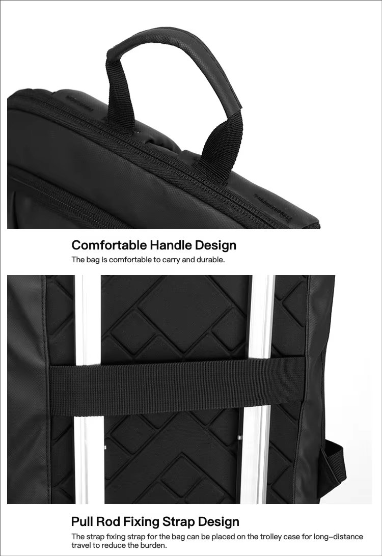 Water-Resistant Lightweight Slim Business School Oxford Laptop Backpack product detail