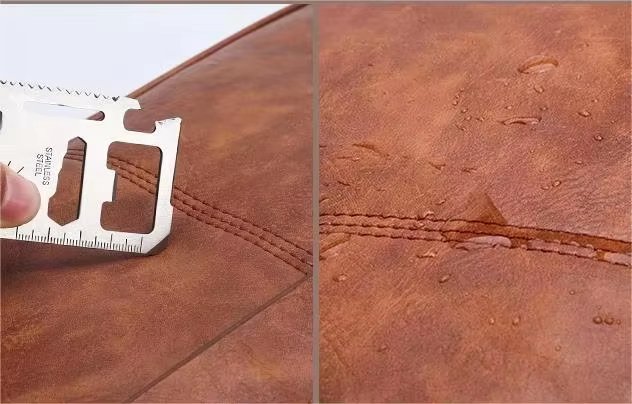 Custom PU Genuine Leather Laptop Briefcase Waterproof Messenger Crossbody Shoulder Dayback Travel Business Outdoor - product detail