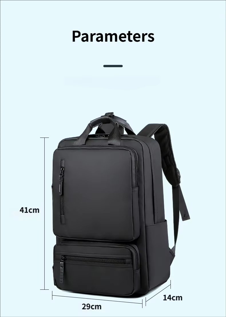 Water-Resistant Large Capacity School Casual Oxford Laptop Backpack product detail