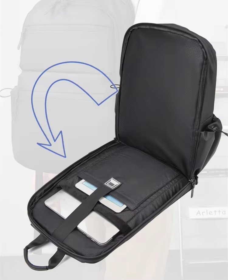 Anti-Theft Water-Resistant Vintage Business School Oxford Laptop Backpack product detail