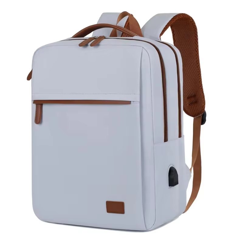 Water-Resistant USB Business Travel Oxford Laptop Backpack product detail
