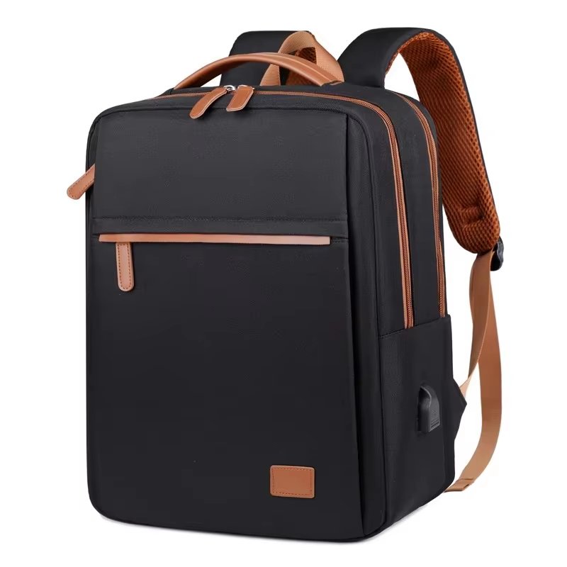Water-Resistant USB Business Travel Oxford Laptop Backpack product detail