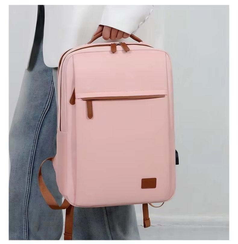Water-Resistant USB Business Travel Oxford Laptop Backpack product detail
