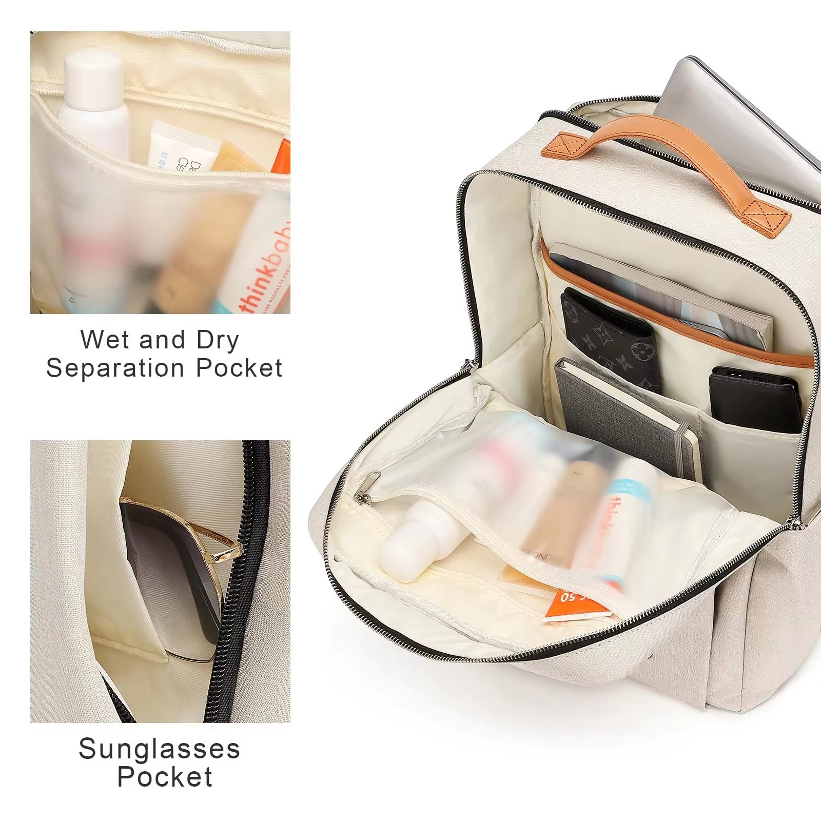 Business Travel School Oxford Laptop Backpack product detail