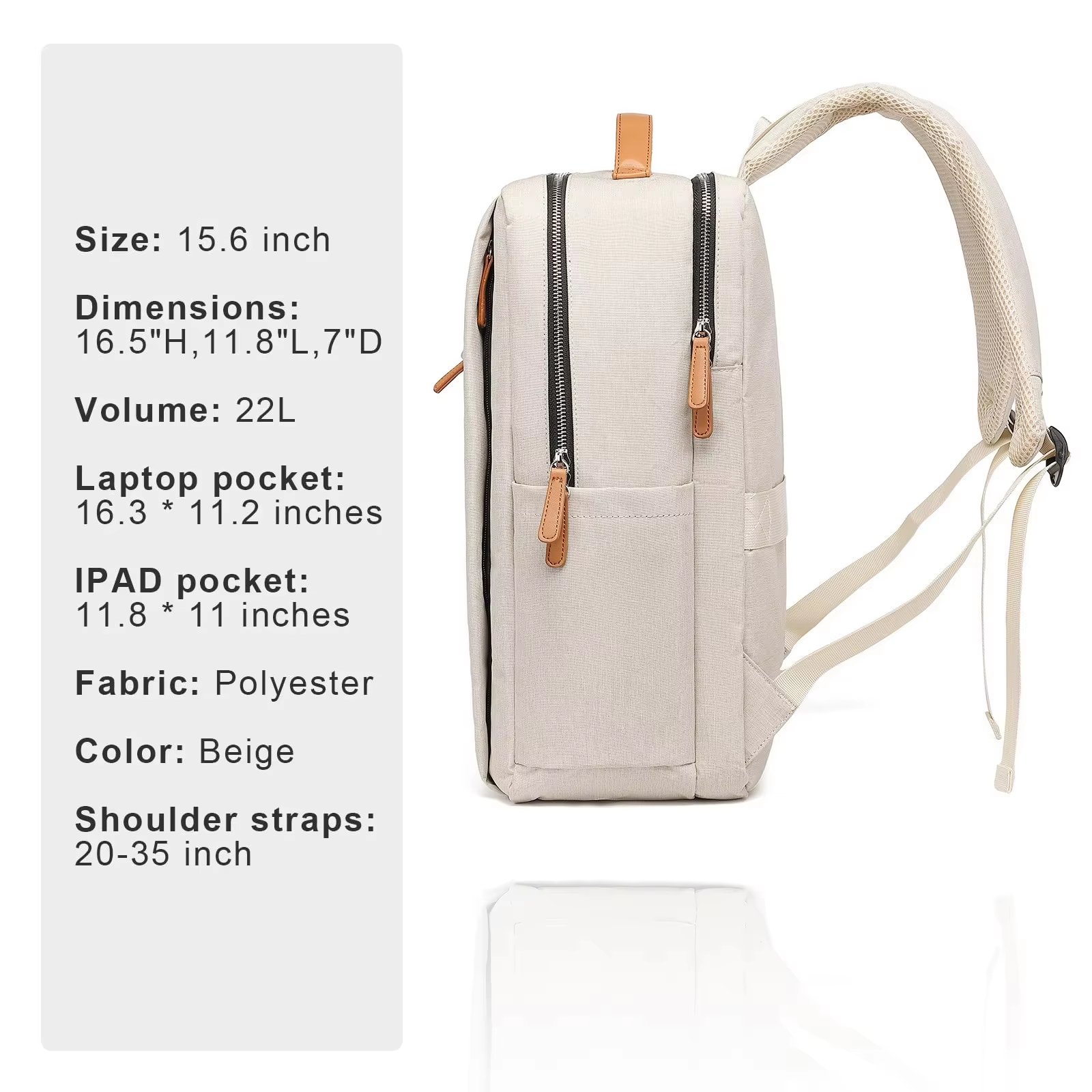 Business Travel School Oxford Laptop Backpack product detail