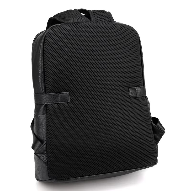 Anti-Theft Water-Resistant Vintage Modern Business Leather Business Backpack product detail