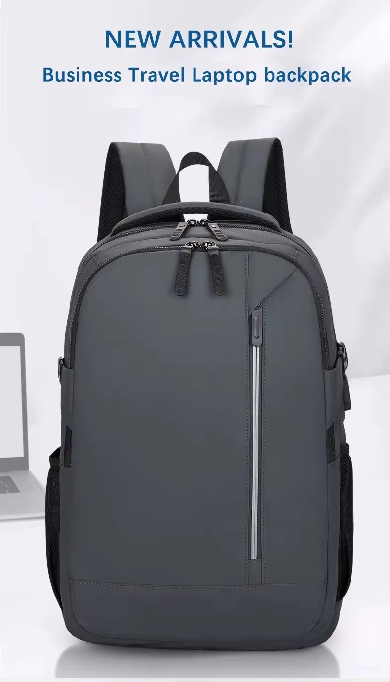 Anti-Theft Water-Resistant Large Capacity USB Business Nylon Laptop Backpack product detail