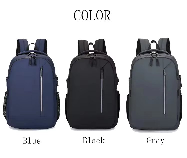 Anti-Theft Water-Resistant Large Capacity USB Business Nylon Laptop Backpack product detail