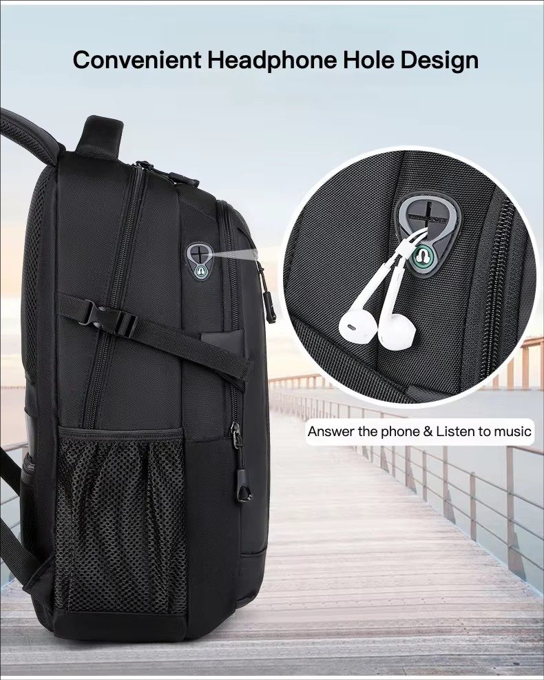 Hot Sell Large Capacity Anti-Theft Multifunctional USB Laptop Backpack Student Schoolbag Waterproof Outdoor Business Travel Bag detail image