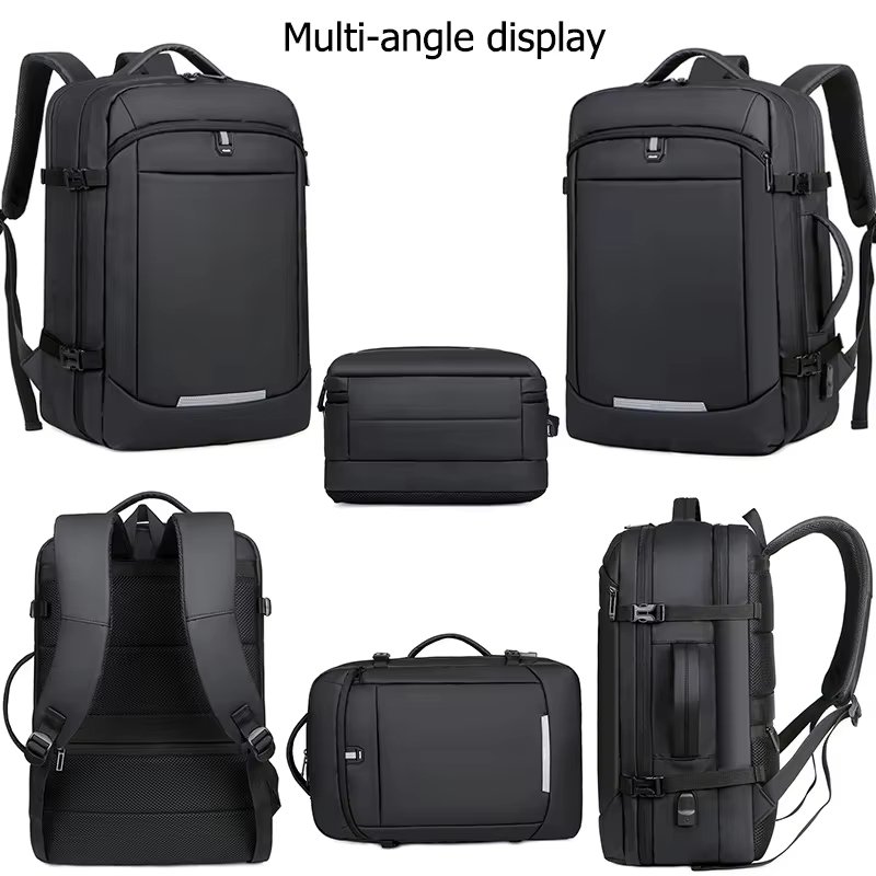 Water-Resistant Vintage Outdoor Business Travel Oxford Laptop Backpack product detail