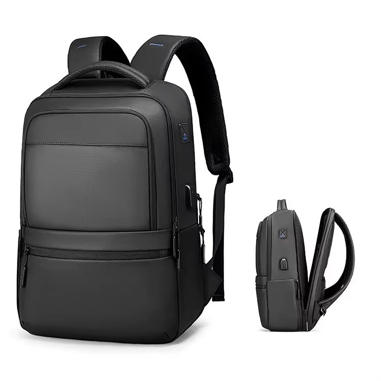 Water-Resistant Large Capacity USB Modern Business Oxford Laptop Backpack product detail