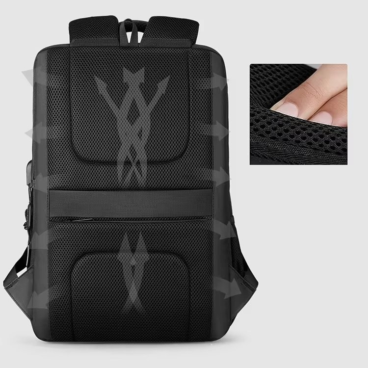 Water-Resistant Large Capacity USB Modern Business Oxford Laptop Backpack product detail