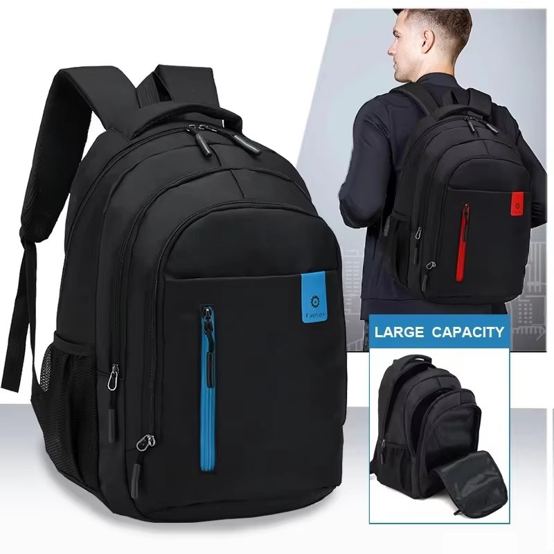 Water-Resistant Large Capacity Multi-Pocket Business Travel Oxford Laptop Backpack product detail