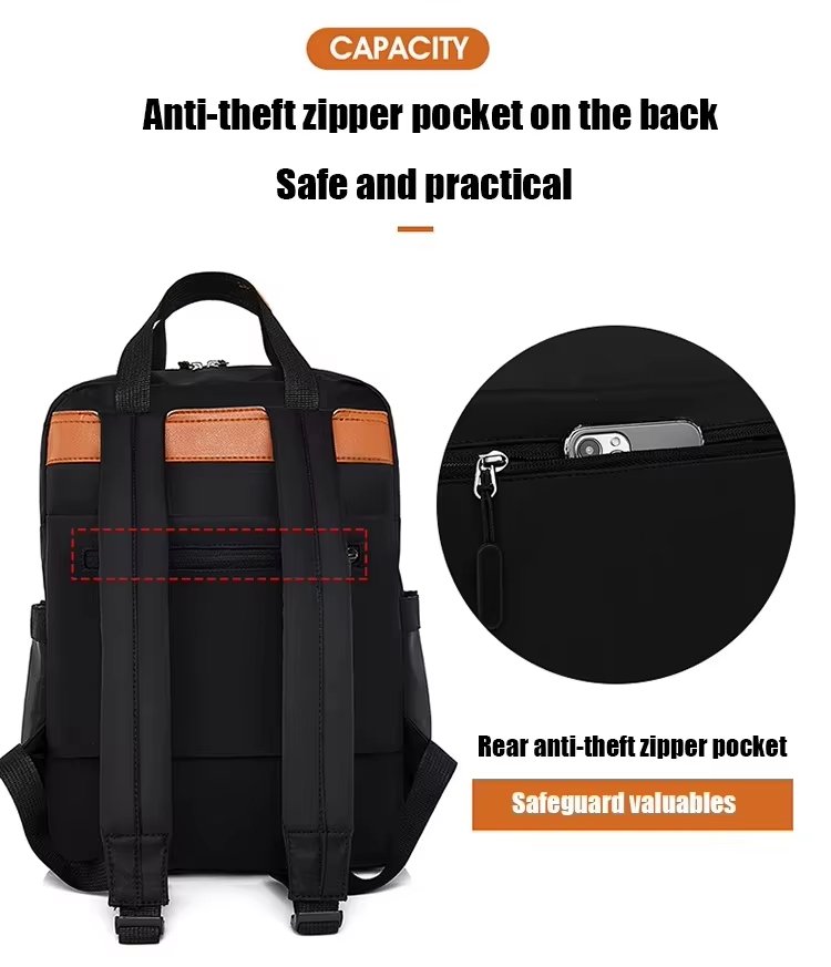 Anti-Theft Water-Resistant Lightweight Business Travel Oxford Laptop Backpack product detail