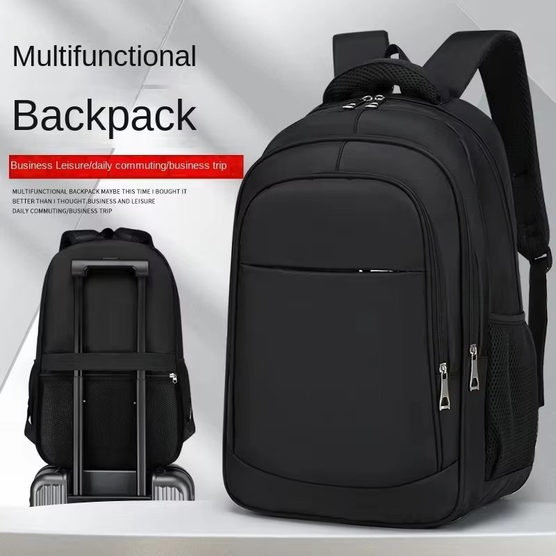 Water-Resistant Vintage Modern Outdoor Business Oxford Laptop Backpack product detail